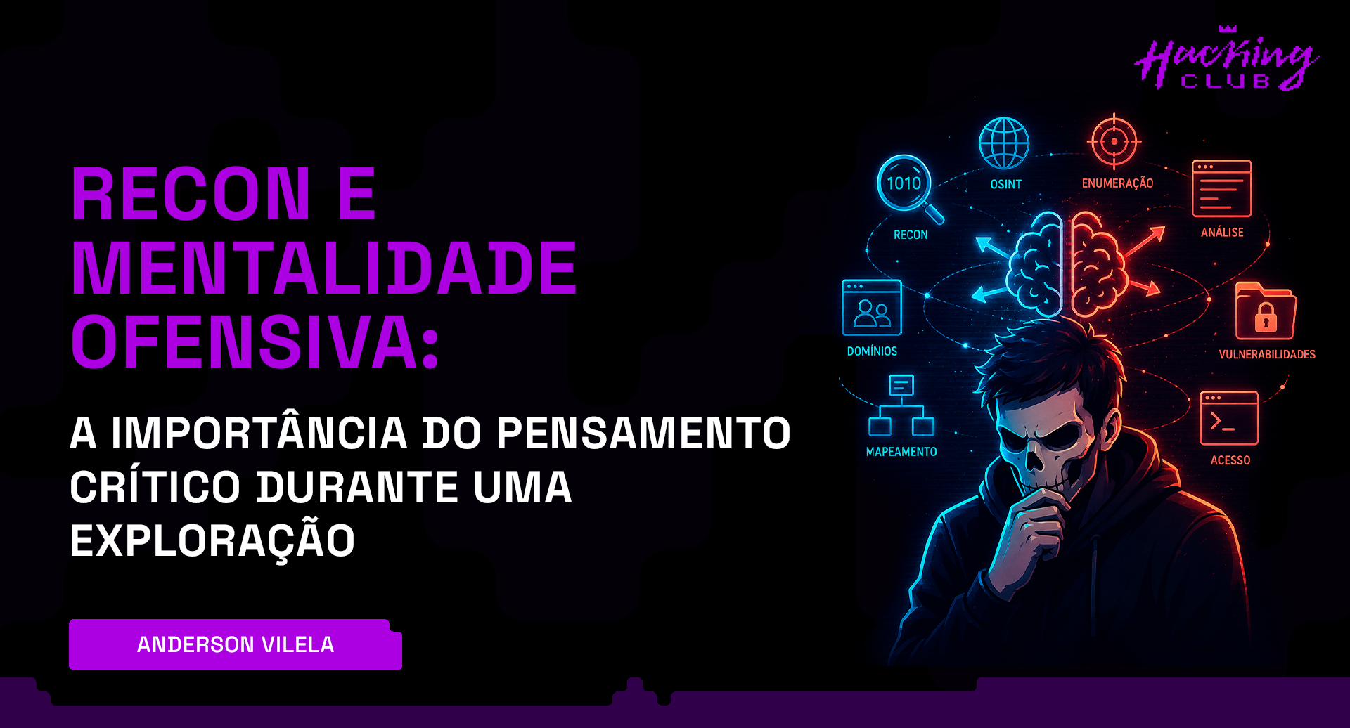 Recon e mentalidade ofensiva: A importância do pensamento crítico durante uma exploração.